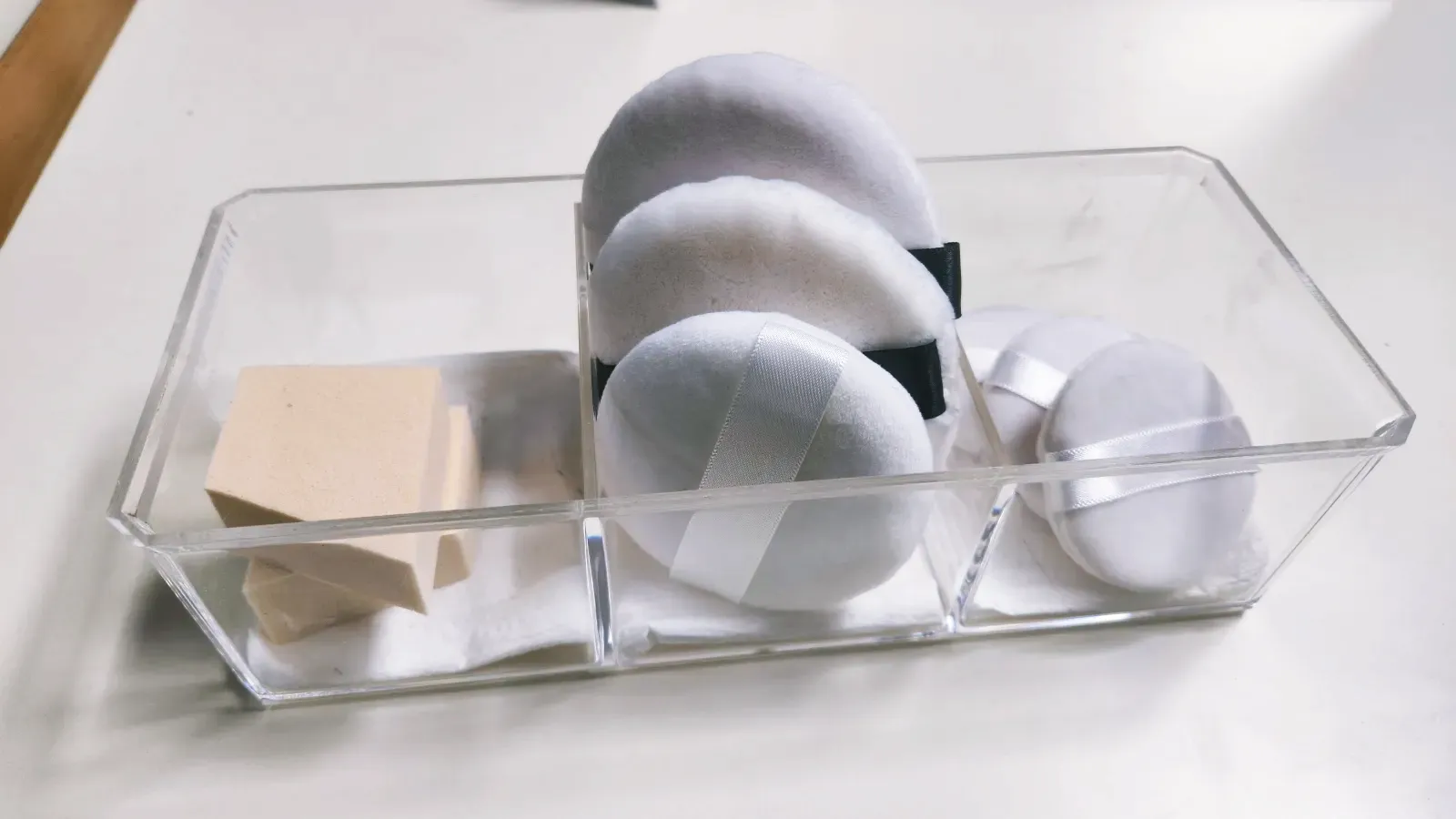 메이크업-실기-다이소-투명함-퍼프-세팅